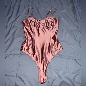 Rose gold bodysuit